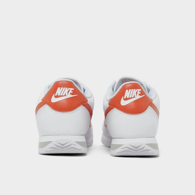 Nike cortez cheap leather orange