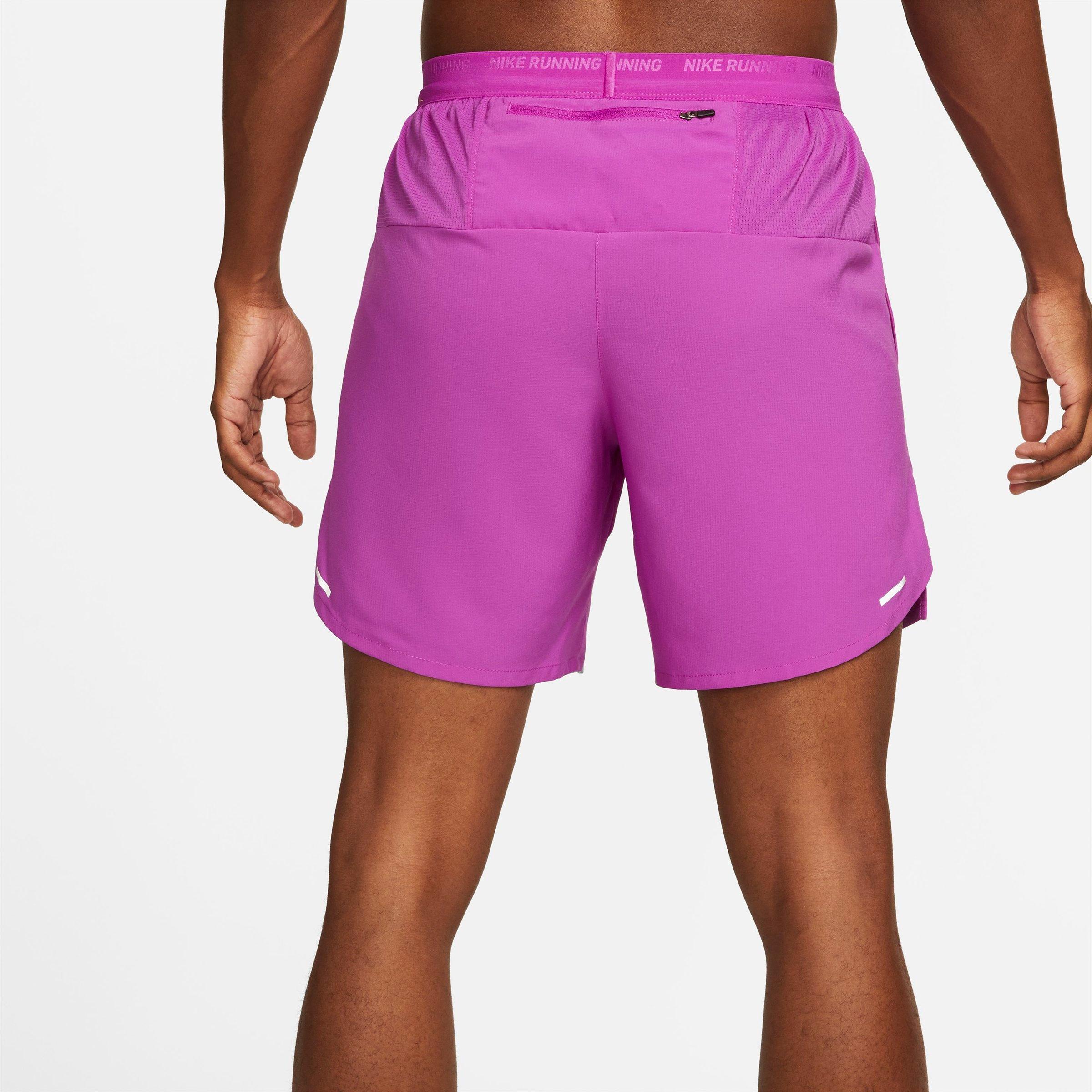 mens nike purple shorts