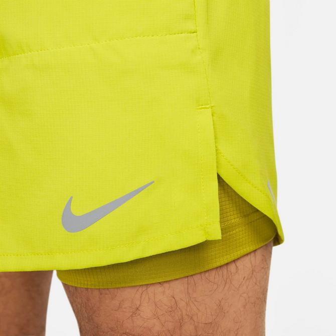 yellow nike running shorts
