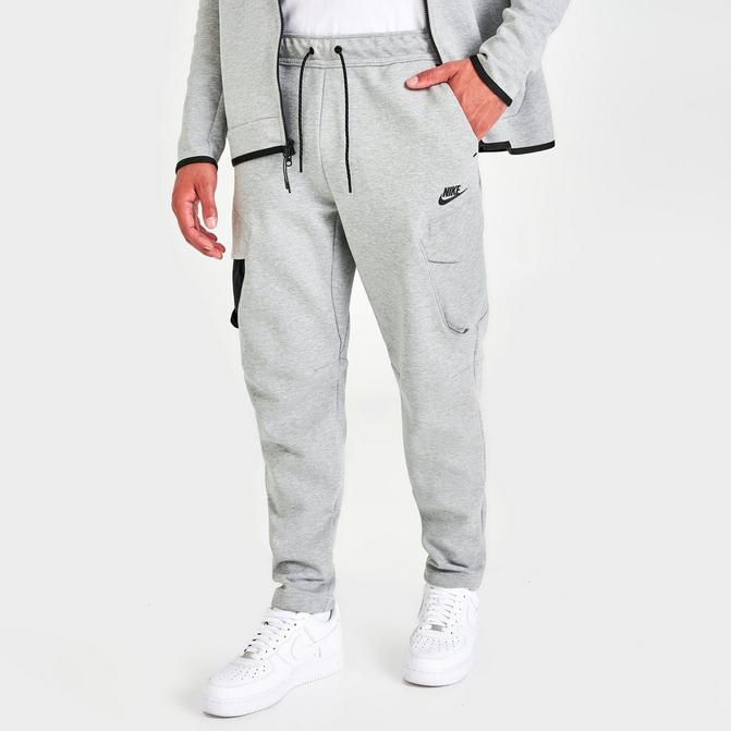 grey black nike tech pants