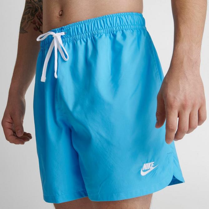 Blue shop shorts nike