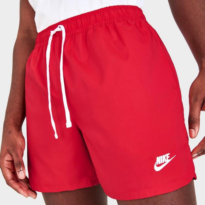 NIKE Nike Sportswear Sport Essentials Men's Woven Lined Flow Shorts, Red  Men's Shorts & Bermuda