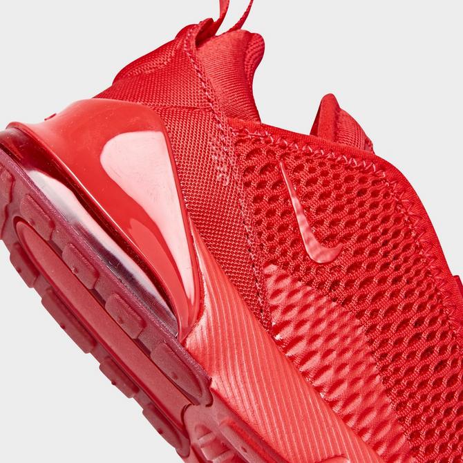 Air max 270 red on sale kids