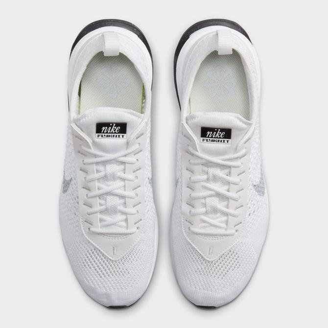 Nike flyknit racer womens white on sale