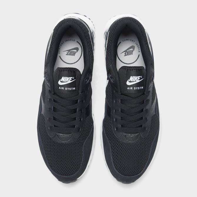 Tênis Feminino Nike Air Max Systm - BLACK/WHITE-WOLF GREY