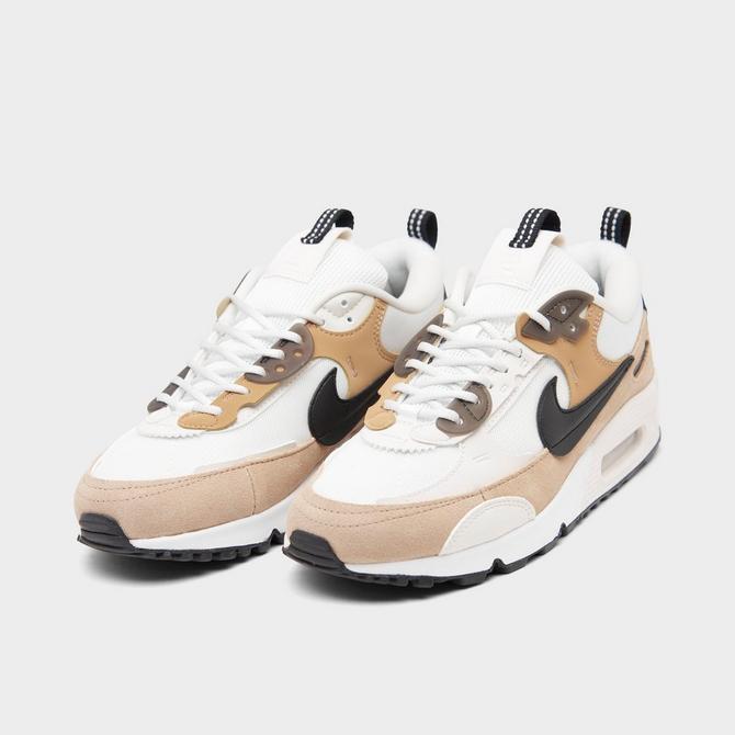 NIKE Air Max 90 Futura crystal-embellished leather and mesh sneakers