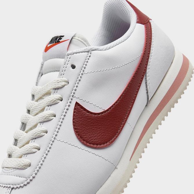 Womens nike cortez red hotsell white blue