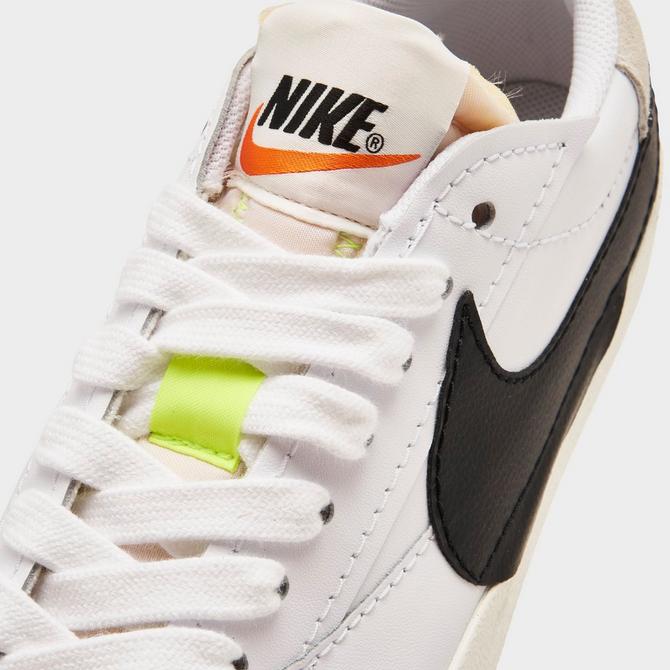 Nike white black clearance swoosh