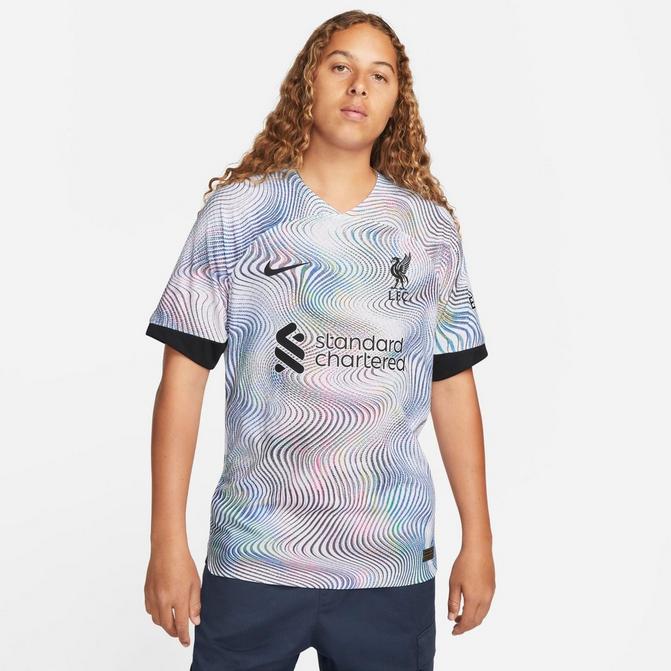 White Nike Liverpool FC 2022/23 Match Away Shirt - JD Sports