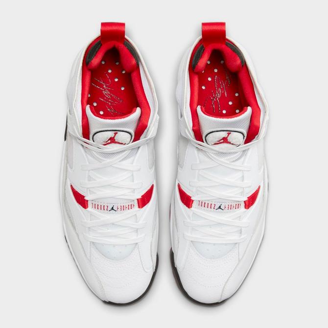 Red and white jordan jumpman on sale