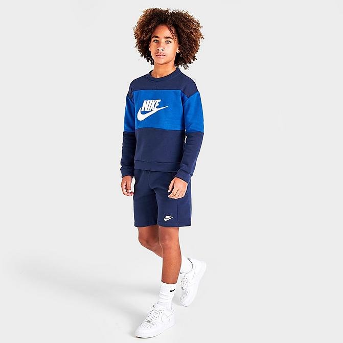 Boys Sportswear French Terry Sweatshirt and Shorts Set JD Sports Boys Sport & Swimwear Sportswear Sports Shorts 