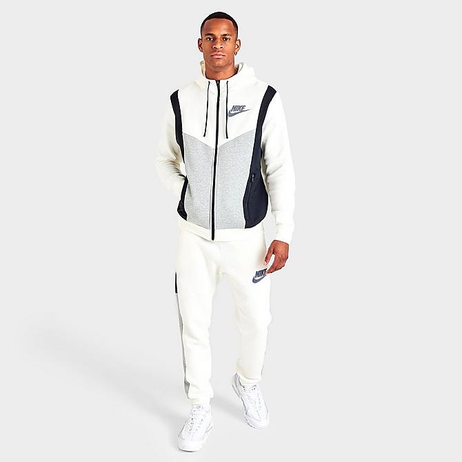 Men's Nike Sportswear Hybrid Full-Zip Fleece Hoodie | JD Sports