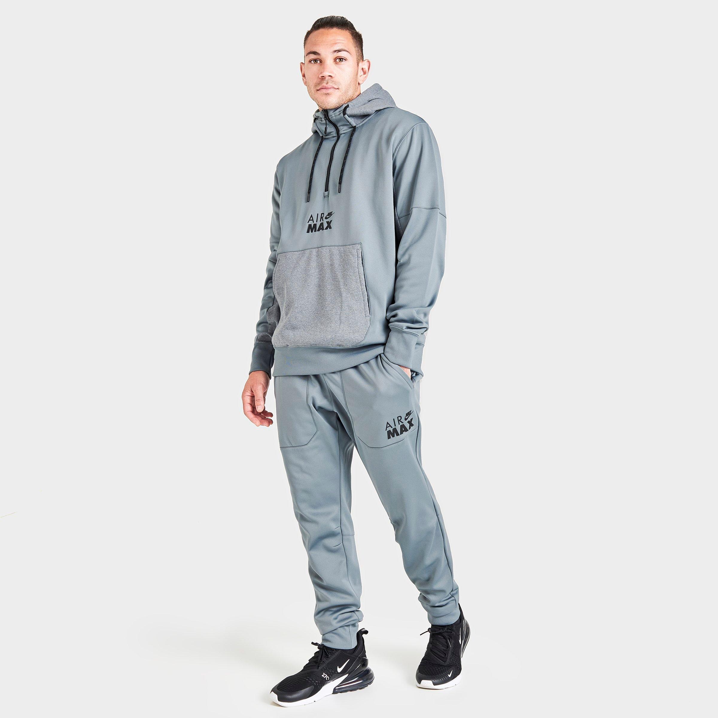 grey nike air max joggers