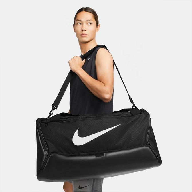  NIKE Brasilia Training Duffel Bag, Black/Black/White, One Size  : Clothing, Shoes & Jewelry