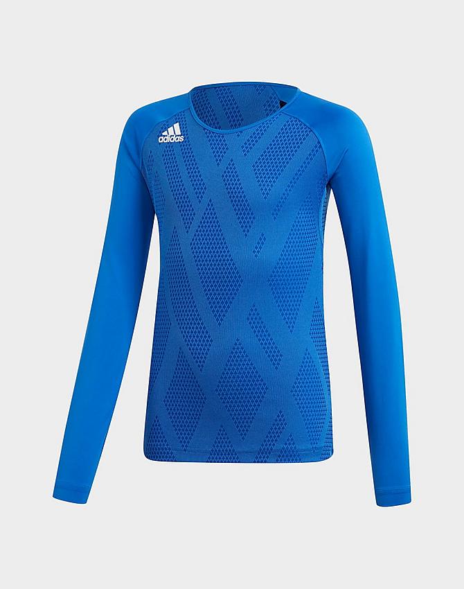 Girls' adidas Quickset Long-Sleeve Volleyball Jersey Girls' adidas Quickset Long-Sleeve Volleyball Jersey