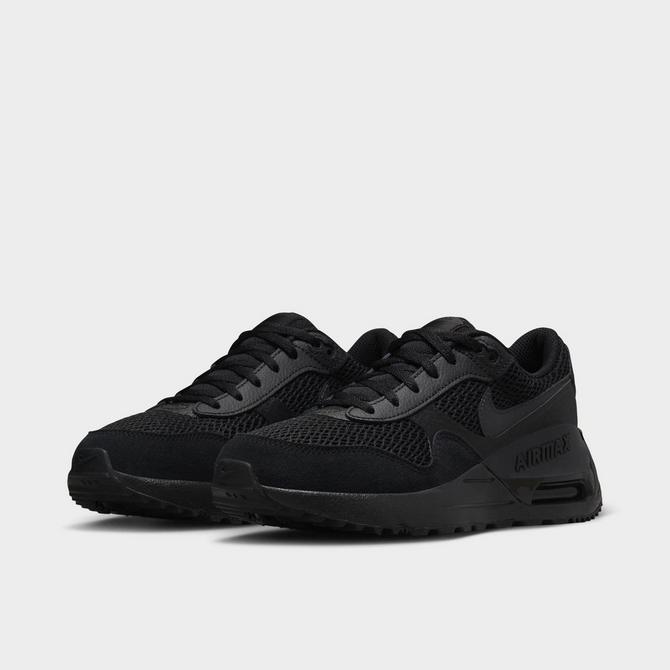 Nike air max thea kid shop girl size 13 black with pink