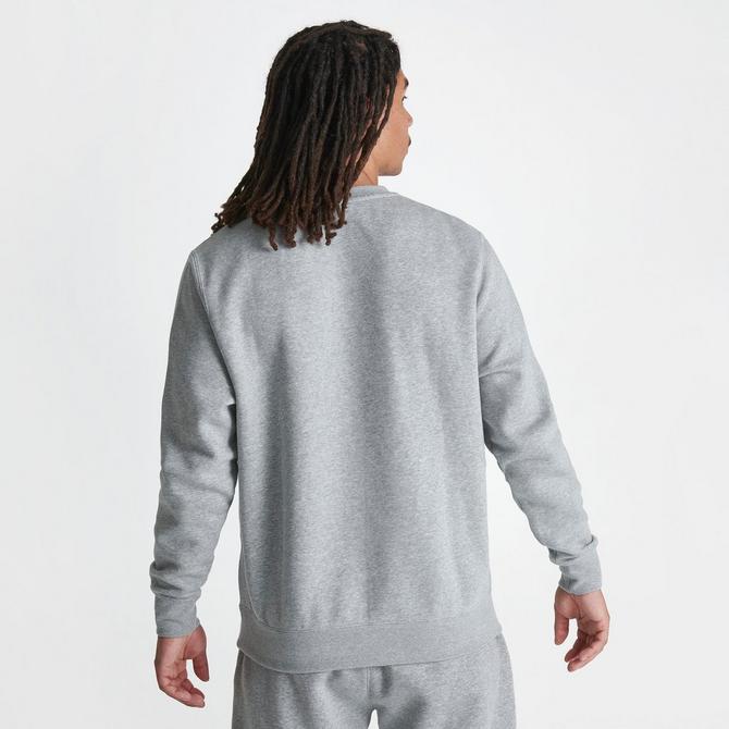 Dark grey nike discount crewneck