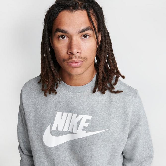 Grey nike crew online neck sweater