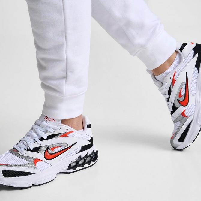 Nike sports pants women's pants new winter style plus velvet warm loose  white cuffed casual trousers