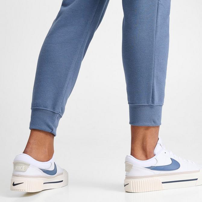 Nike Sportswear Club Fleece Mid-Rise Jogger Pants Plus Size 'Diffused  Blue/White' - DV5085-491