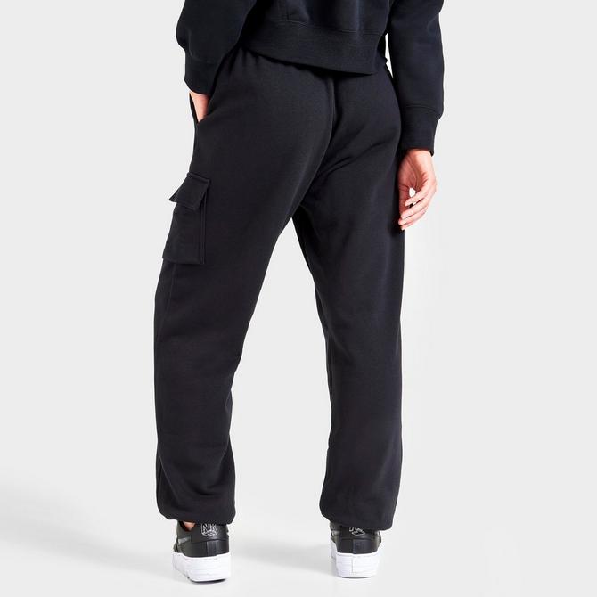 Nike cargo sweatpants discount black