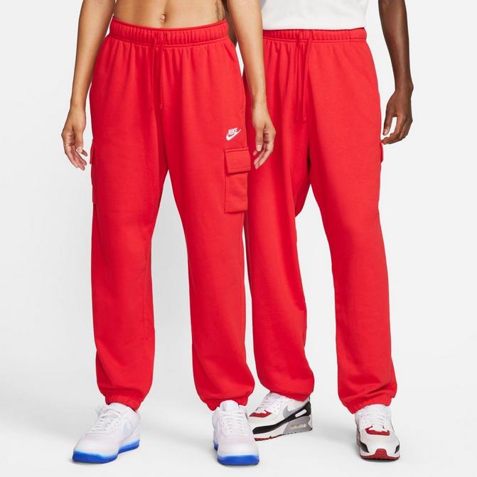 Nike Sportswear Club Fleece Women's Mid-Rise Oversized Cargo Tracksuit  Bottoms. Nike IN