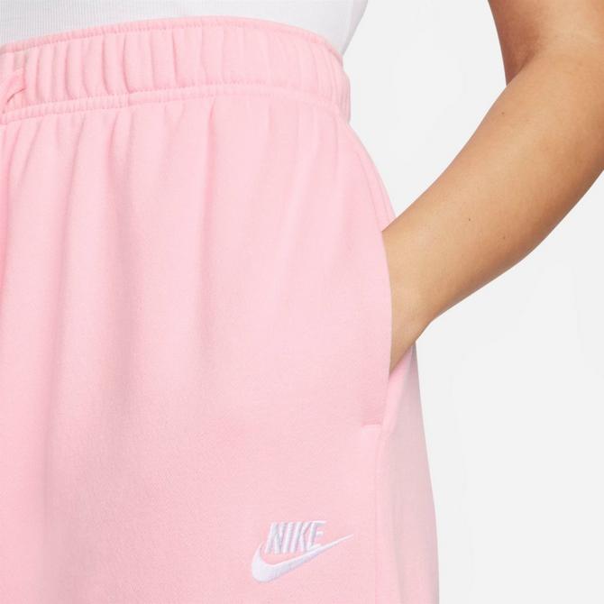 Pink Nike Sportswear Club Fleece Joggers