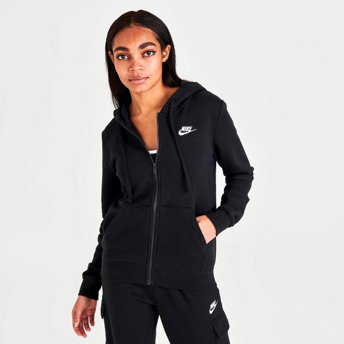 NIKE SPORTSWEAR CLUB FLEECE WOMEN'S MID-RISE OVERSIZED SWEATPANTS  BLACK/WHITE – Park Access