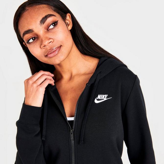 Girls' Nike Sportswear Club Fleece Crop Hoodie