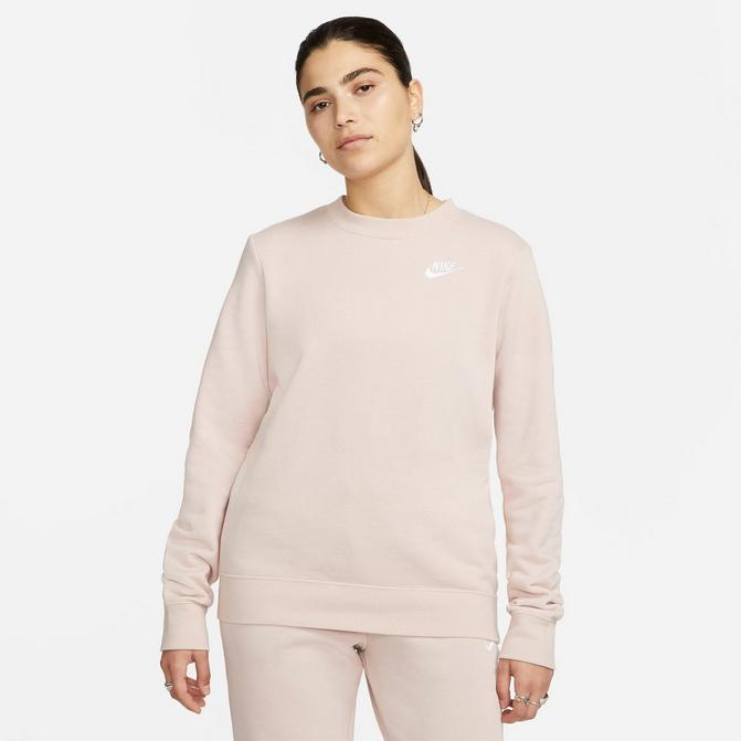 Women s Nike Sportswear Club Fleece Crewneck Sweatshirt JD Sports