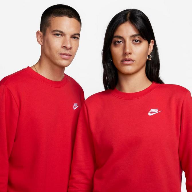 Women s Nike Sportswear Club Fleece Crewneck Sweatshirt JD Sports