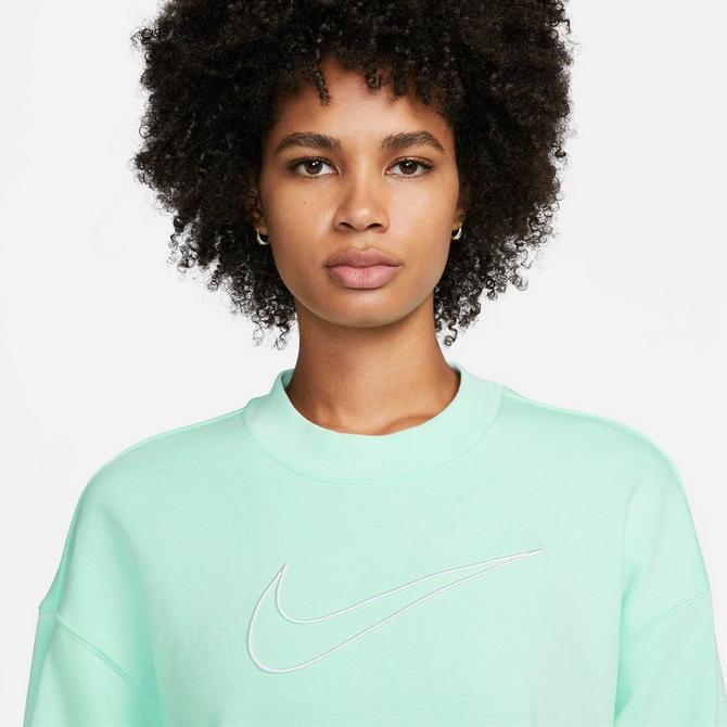 Women s Nike Dri FIT Get Fit Graphic Crewneck Sweatshirt