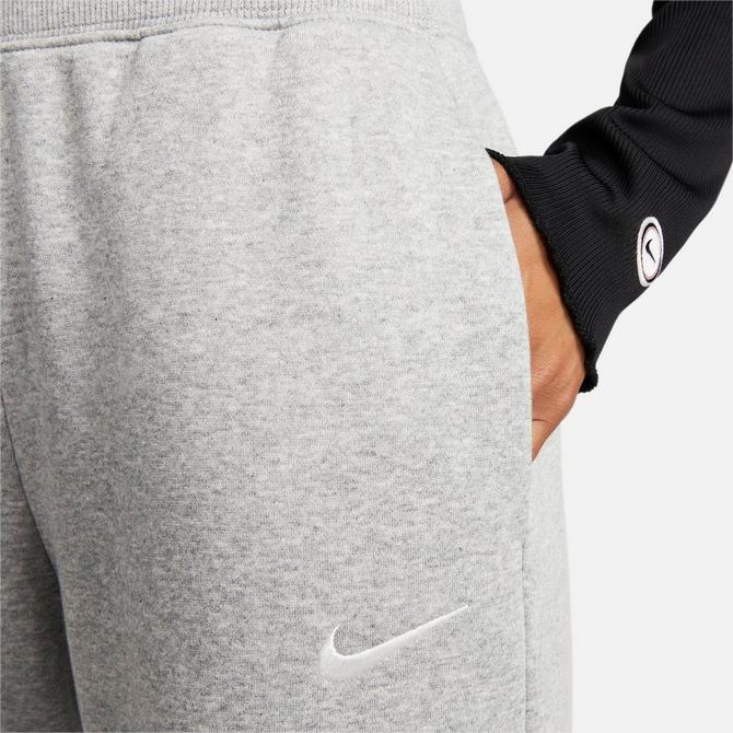 Grey Nike Phoenix Fleece Wide Leg Joggers - JD Sports Global