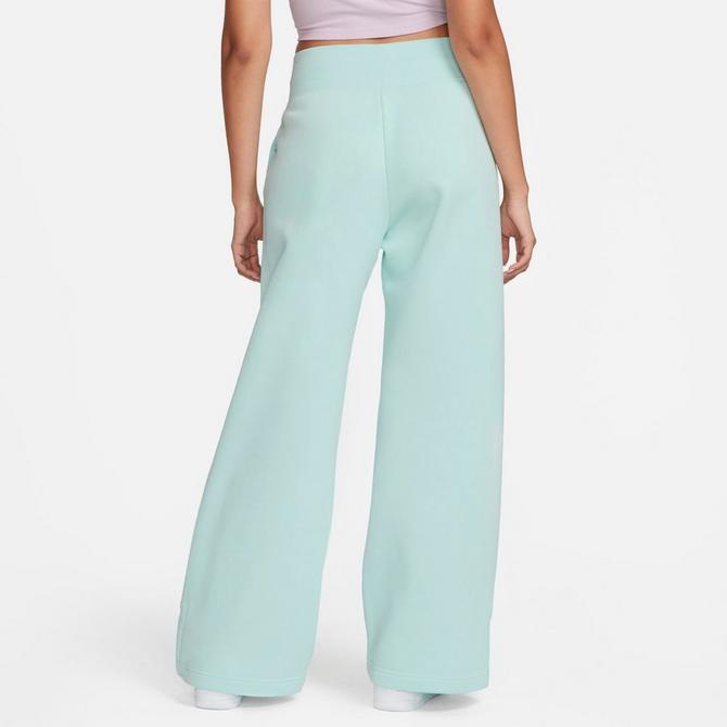 Women's Nike Sportswear High-Waisted Wide Leg Ribbed Jersey Pants