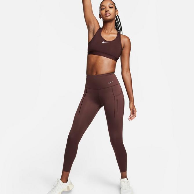 Nike Go Women's Firm-Support Mid-Rise Cropped Leggings with Pockets. Nike AU