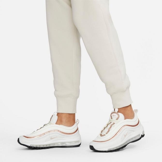Women\'s Nike Sportswear Phoenix Fleece Jogger High-Waisted Sports Sweatpants| JD