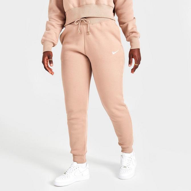 Nike Sportswear Phoenix Fleece Sweatpants In Pink