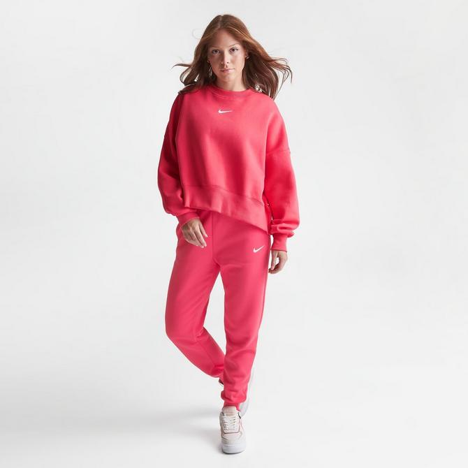 Nike Womens Nike NSW Style Fleece High Rise Pants STD - Womens Fusion Red  Size XS - Yahoo Shopping