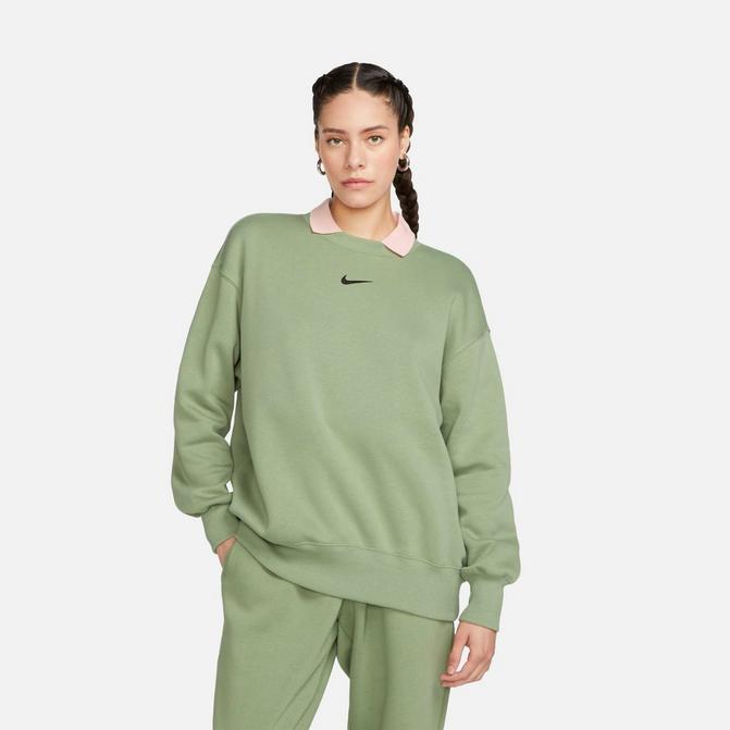 Nike Sportswear Phoenix Fleece Women's Oversized Crew-Neck Sweatshirt.