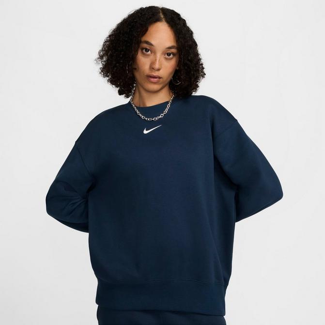 Women s Nike Sportswear Phoenix Fleece Oversized Crewneck Sweatshirt