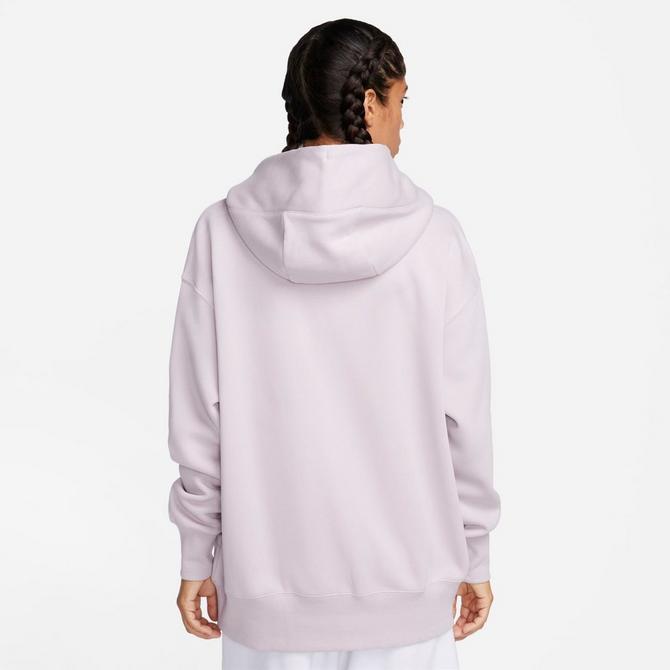 Grey and pink online nike hoodie