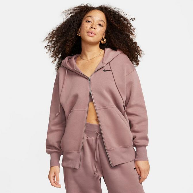 Women s Nike Sportswear Phoenix Fleece Oversized Full Zip Hoodie JD Sports