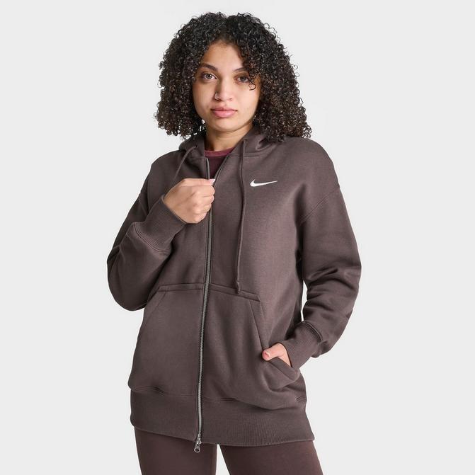 Women's Nike Sportswear Phoenix Fleece Oversized Full-Zip Hoodie (Plus  Size)