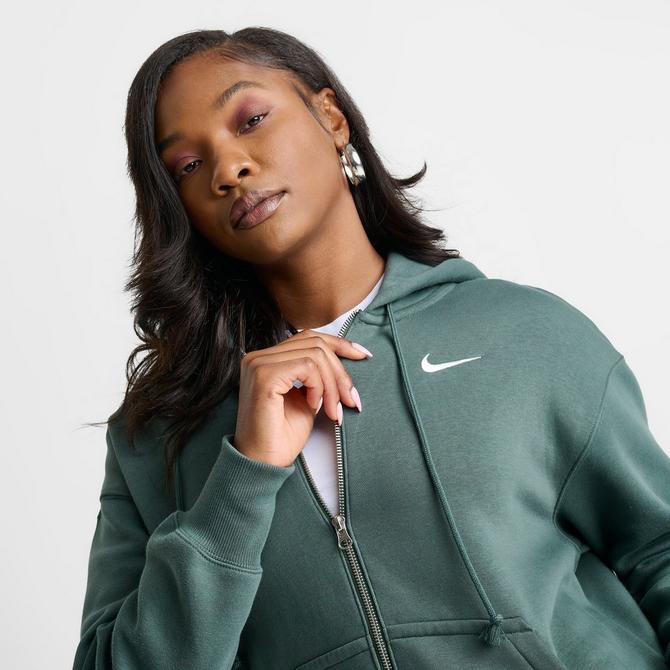 Women s Nike Sportswear Phoenix Fleece Oversized Full Zip Hoodie JD Sports