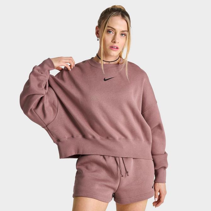 Women's oversized shop crewneck sweatshirt