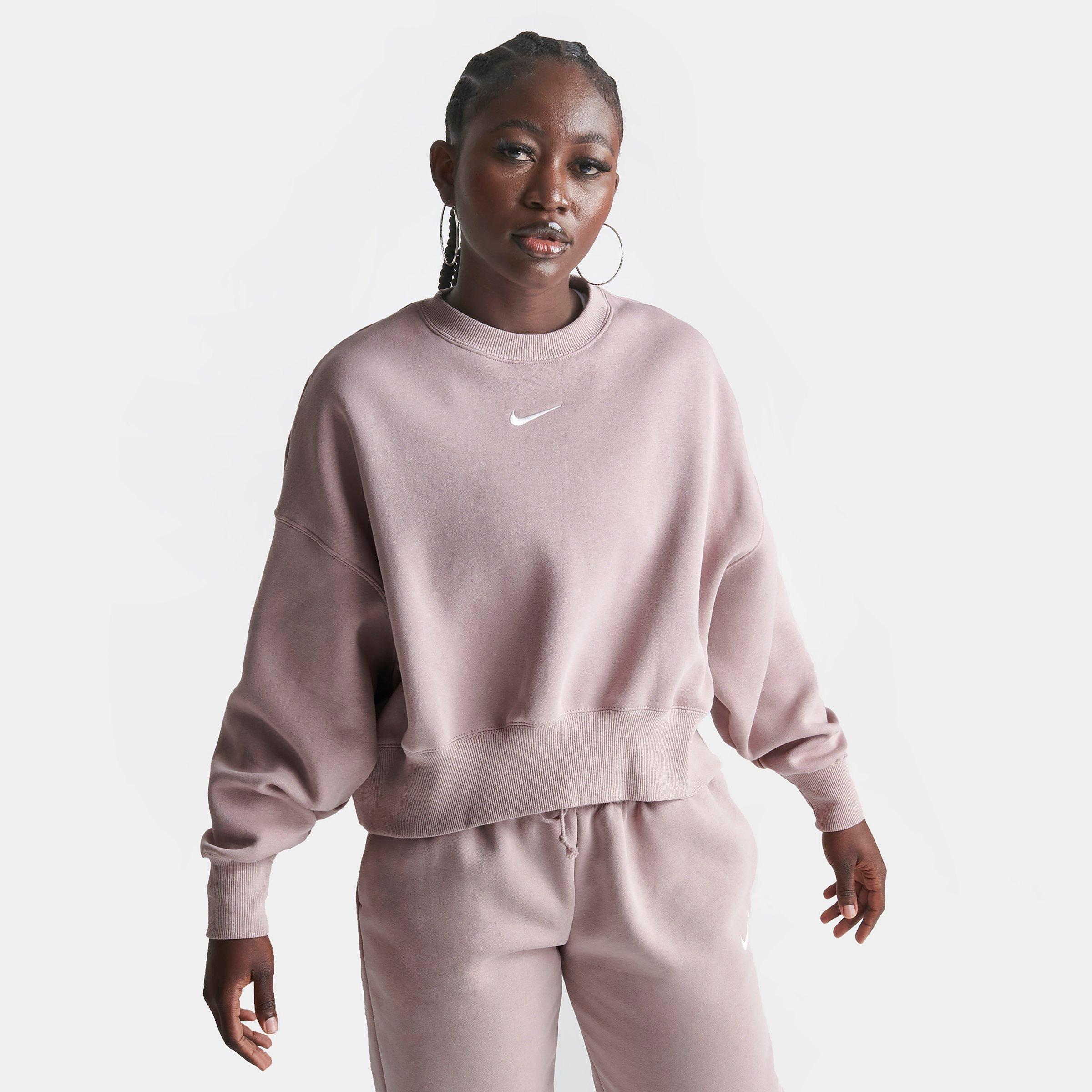 nike womens fleece crew