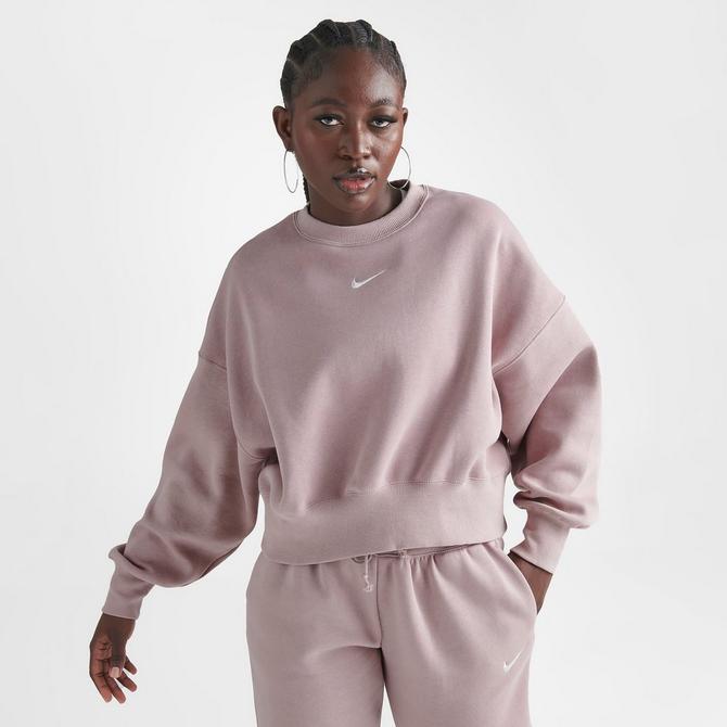 Women's Nike Sportswear Phoenix Fleece Oversized Crewneck, 43% OFF