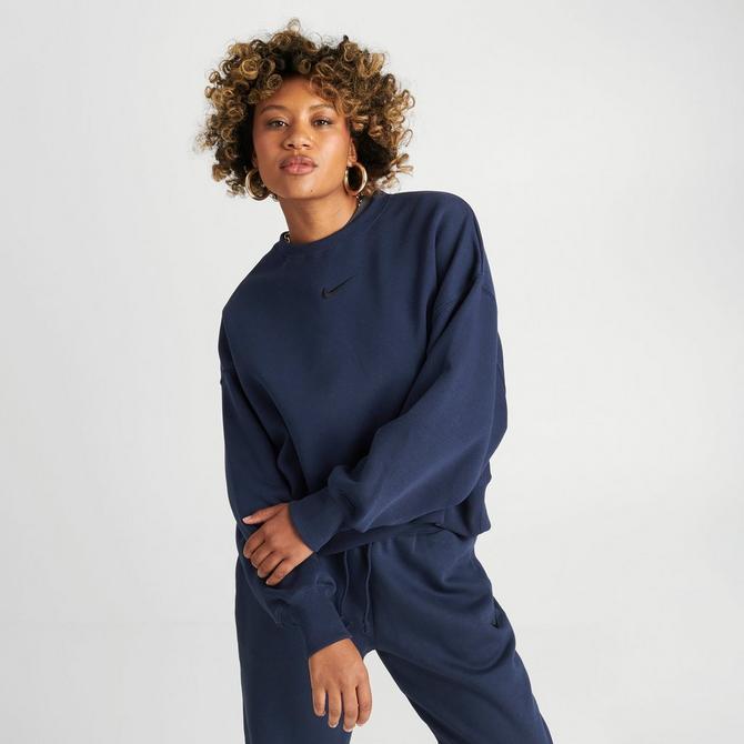 Navy blue sale nike sweatsuit womens