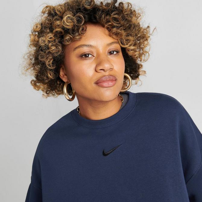 Women s Nike Sportswear Phoenix Fleece Oversized Crewneck