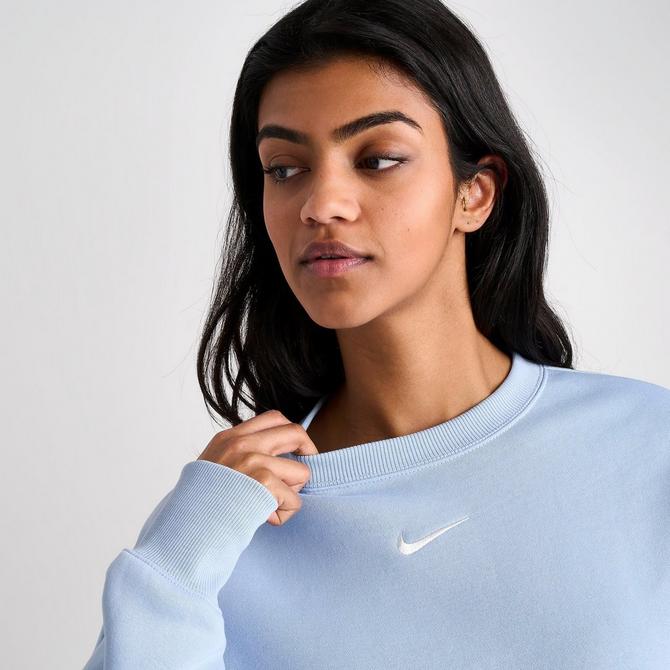 Baby blue best sale crewneck nike